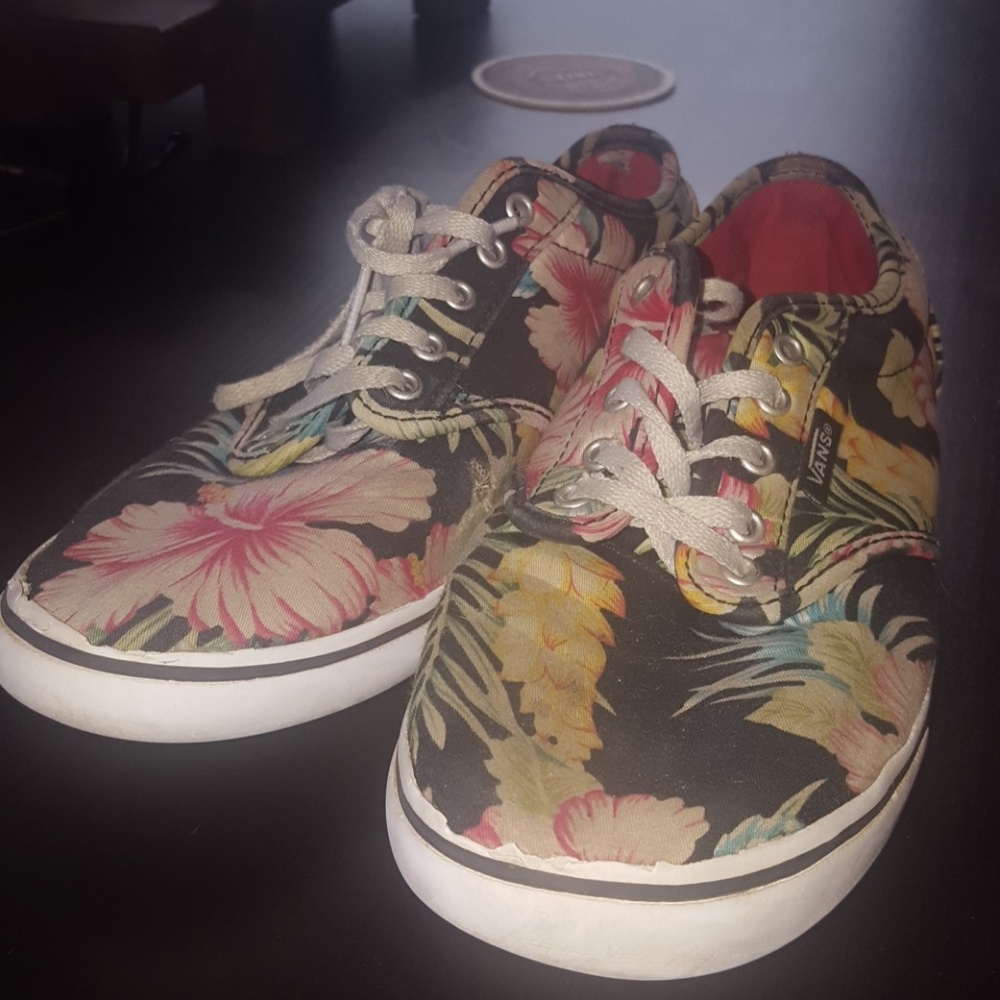VANS Floral Shoes